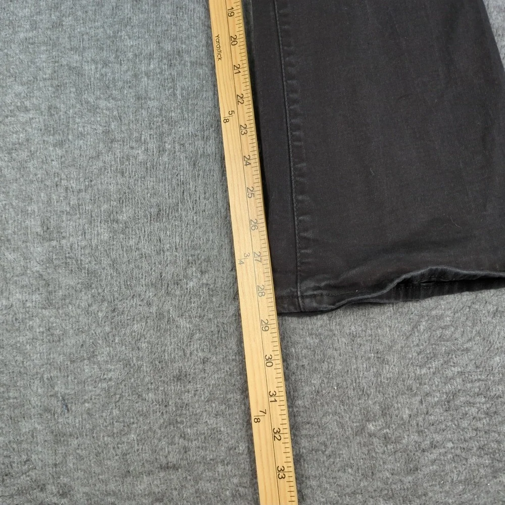 Levis Jeans Womens 29 Black 726‎ Flare Stretch Casual Hippie Boho